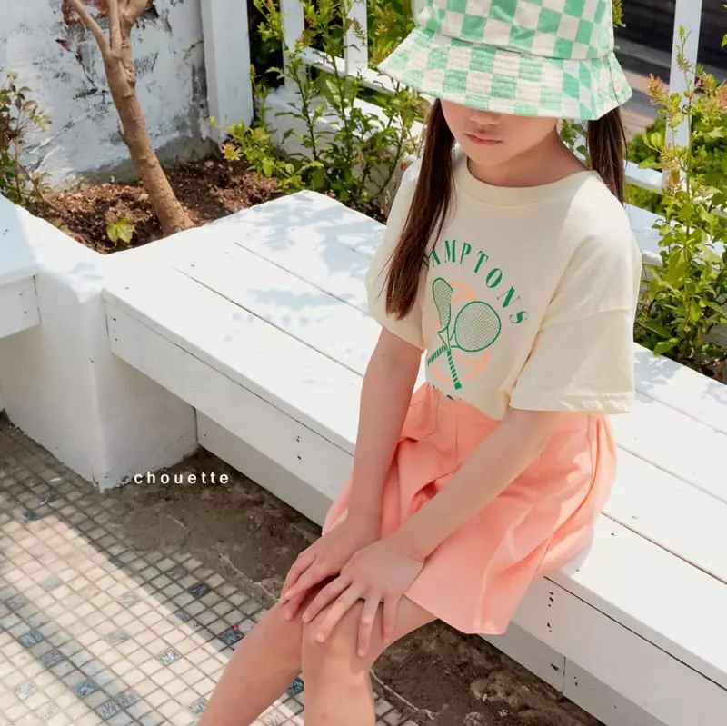 Chouette - Korean Children Fashion - #kidsshorts - Tennis Club Tee - 9