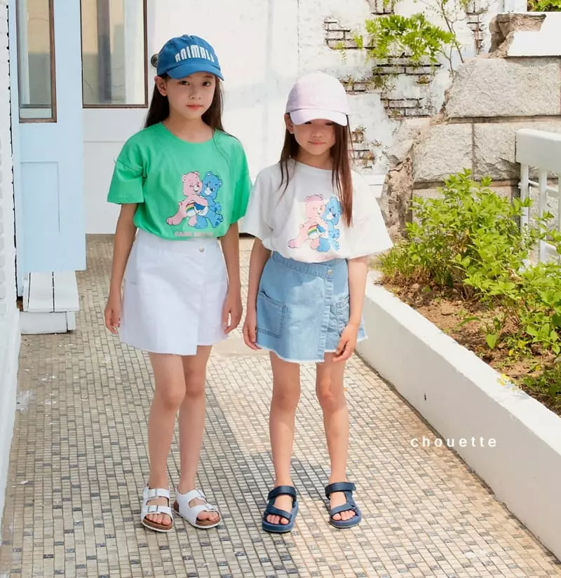 Chouette - Korean Children Fashion - #kidsshorts - White Wrap Shorts - 7
