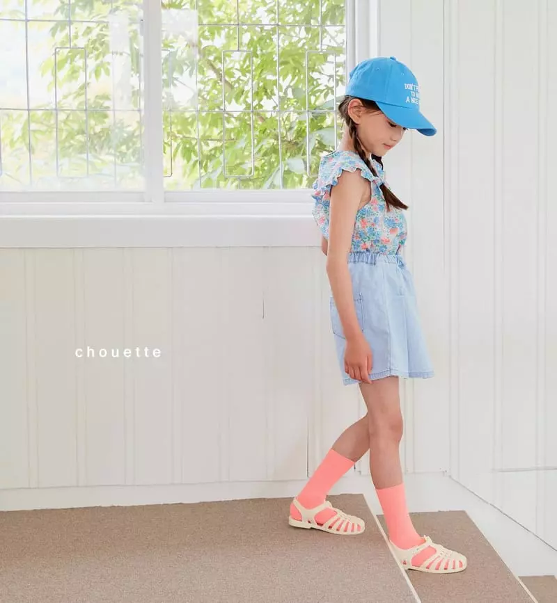 Chouette - Korean Children Fashion - #kidzfashiontrend - Wrinkle Currot Shortrs - 5
