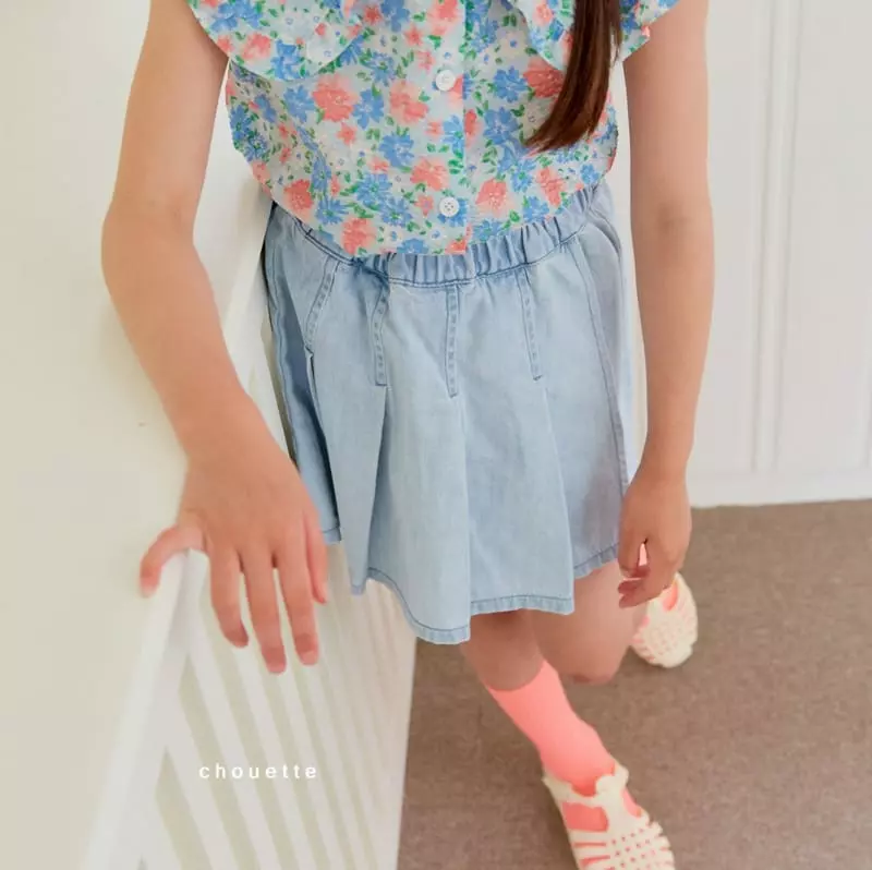 Chouette - Korean Children Fashion - #littlefashionista - Wrinkle Currot Shortrs - 7