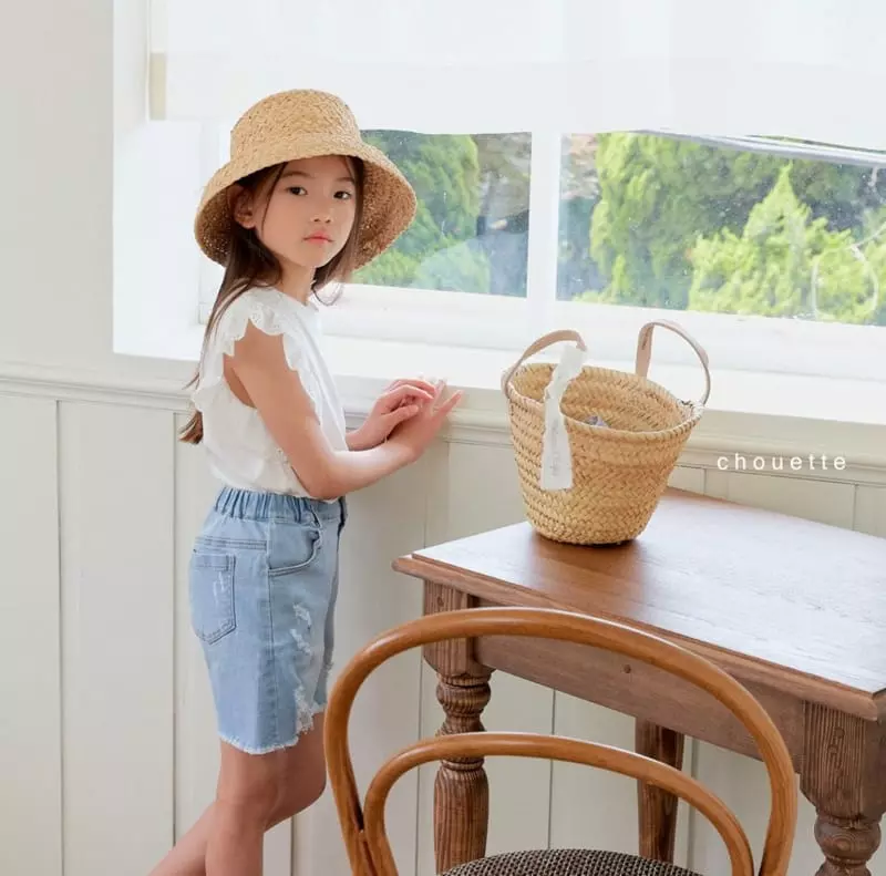 Chouette - Korean Children Fashion - #magicofchildhood - Denim Shorts - 7