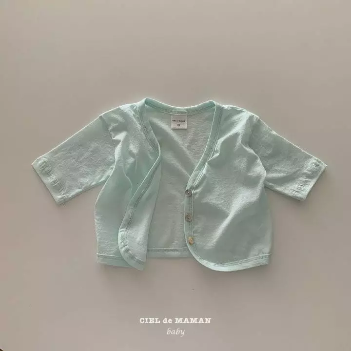 Ciel De Maman - Korean Baby Fashion - #babygirlfashion - Ice Cardigan Bebe