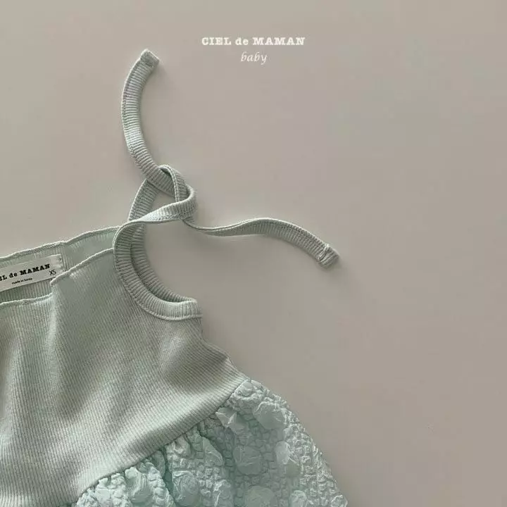 Ciel De Maman - Korean Baby Fashion - #babylifestyle - Bubble Sleeveless Bodysuit Bebe - 3