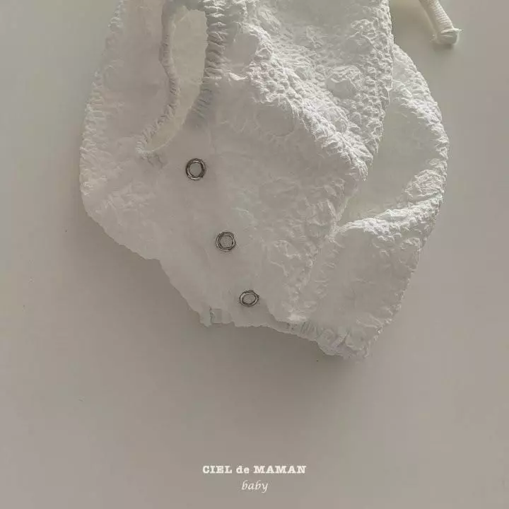 Ciel De Maman - Korean Baby Fashion - #babyoutfit - Bubble Sleeveless Bodysuit Bebe - 7