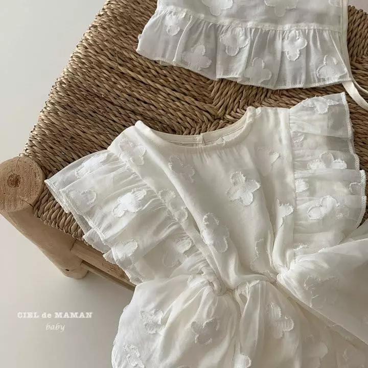 Ciel De Maman - Korean Baby Fashion - #babyoutfit - Frea One-piece Bodysuit Bebe - 4