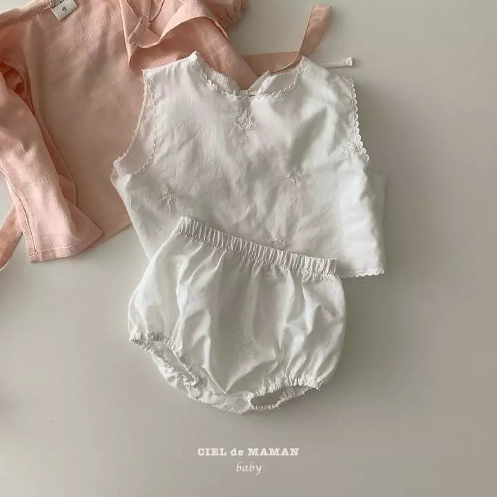 Ciel De Maman - Korean Baby Fashion - #onlinebabyboutique - Pure Pore Top Bottom Set Bebe - 5