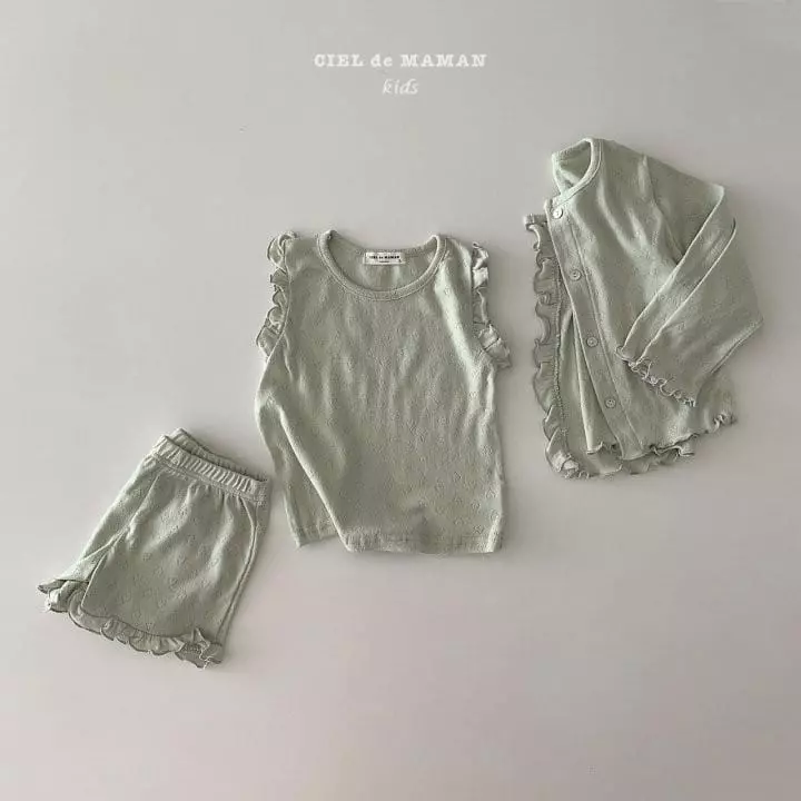 Ciel De Maman - Korean Children Fashion - #childofig - Mejon Cardigan Set - 3
