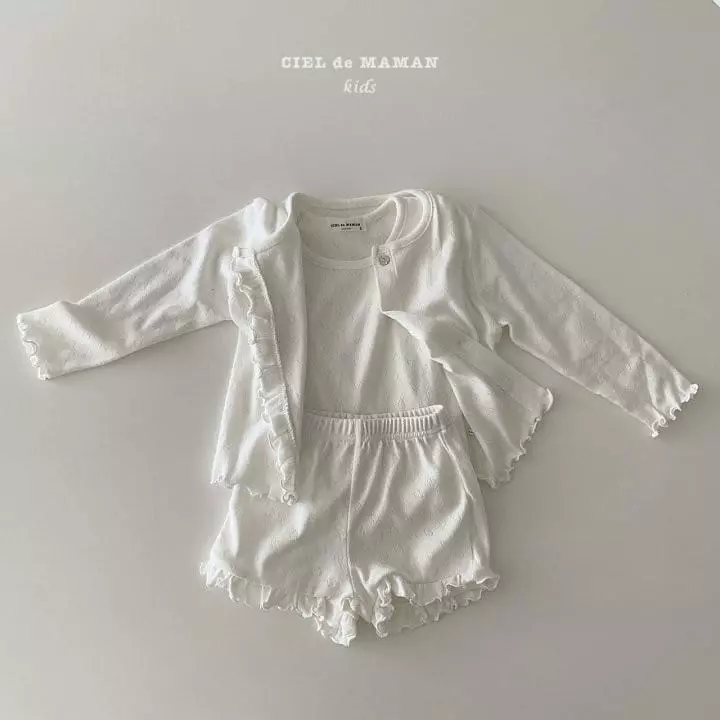 Ciel De Maman - Korean Children Fashion - #childofig - Mejon Cardigan Set - 4