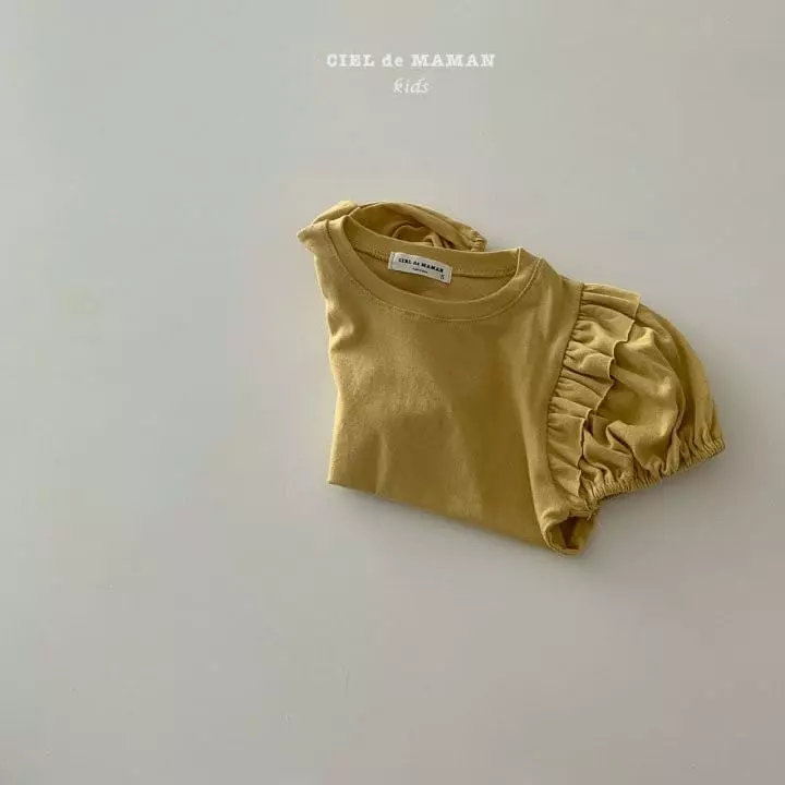 Ciel De Maman - Korean Children Fashion - #childofig - Puff Tee - 3