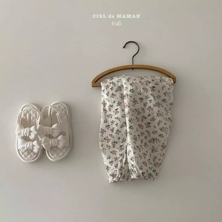 Ciel De Maman - Korean Children Fashion - #childofig - Flower Pants