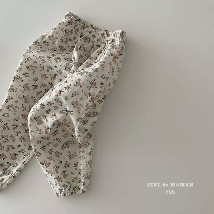 Ciel De Maman - Korean Children Fashion - #childofig - Flower Pants - 2