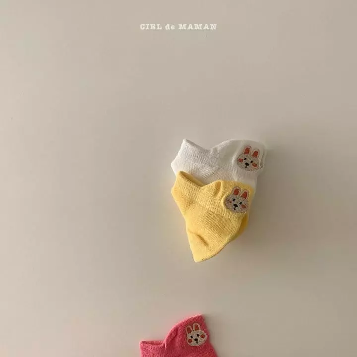 Ciel De Maman - Korean Children Fashion - #childofig - Embroidery Socks - 7
