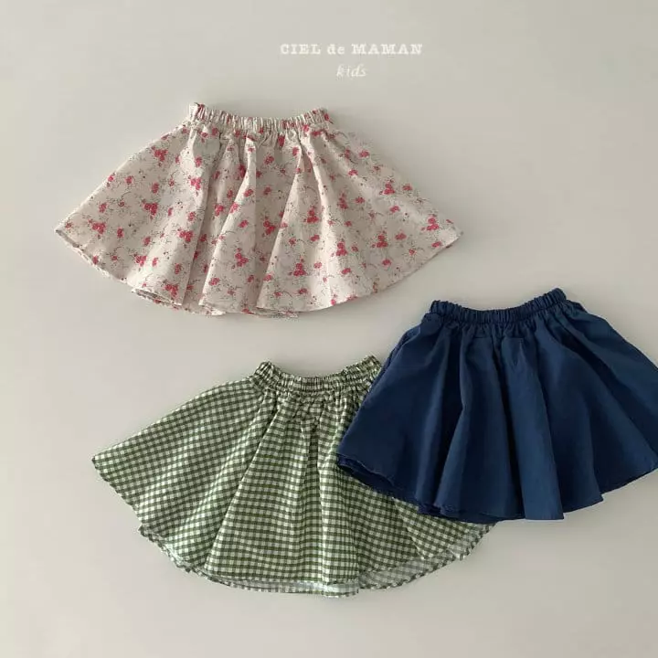 Ciel De Maman - Korean Children Fashion - #childofig - Island Skirt - 2