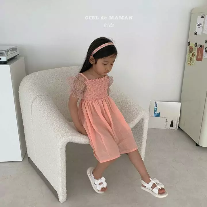 Ciel De Maman - Korean Children Fashion - #childrensboutique - Laber One-piece - 9
