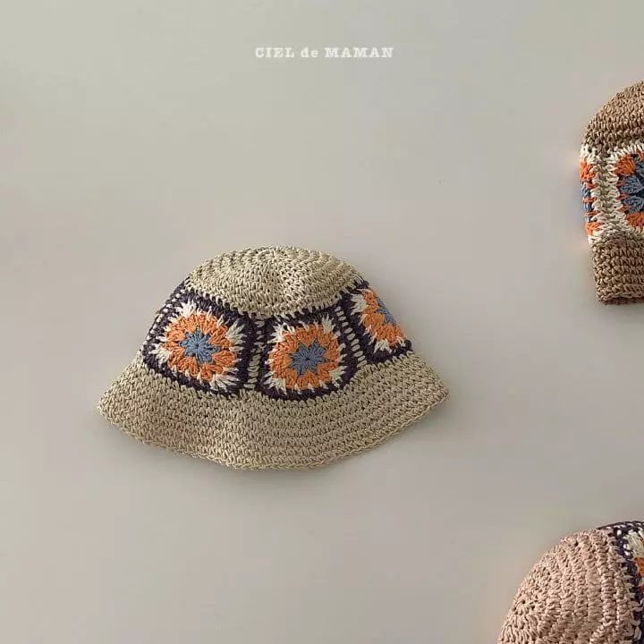 Ciel De Maman - Korean Children Fashion - #childrensboutique - Indian Embroidery Hat - 2