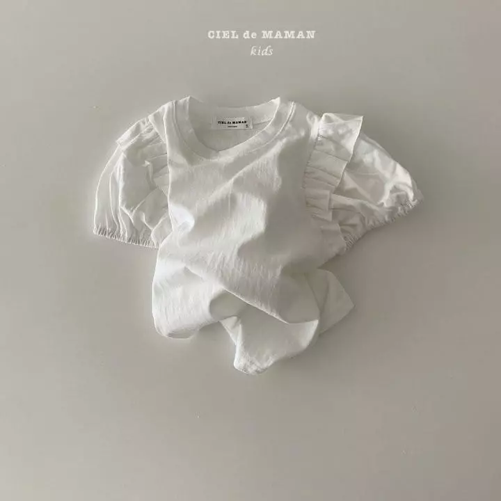 Ciel De Maman - Korean Children Fashion - #designkidswear - Puff Tee - 5