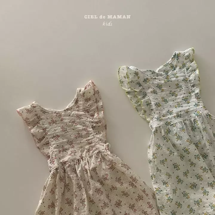 Ciel De Maman - Korean Children Fashion - #designkidswear - Bella Apron One-piece - 6