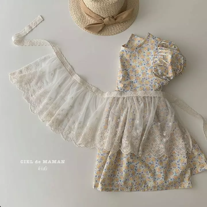 Ciel De Maman - Korean Children Fashion - #designkidswear - Alice Apron - 2