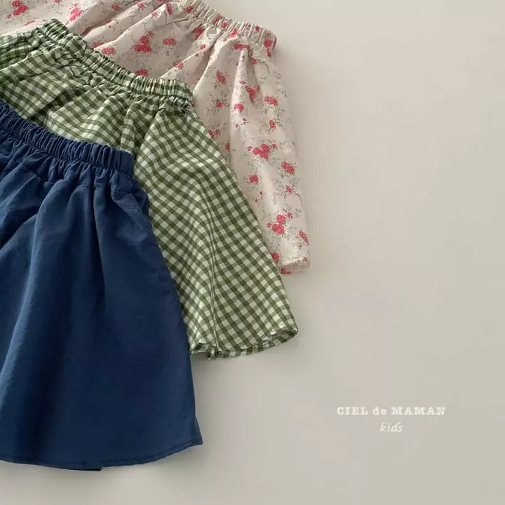 Ciel De Maman - Korean Children Fashion - #childrensboutique - Island Skirt - 4