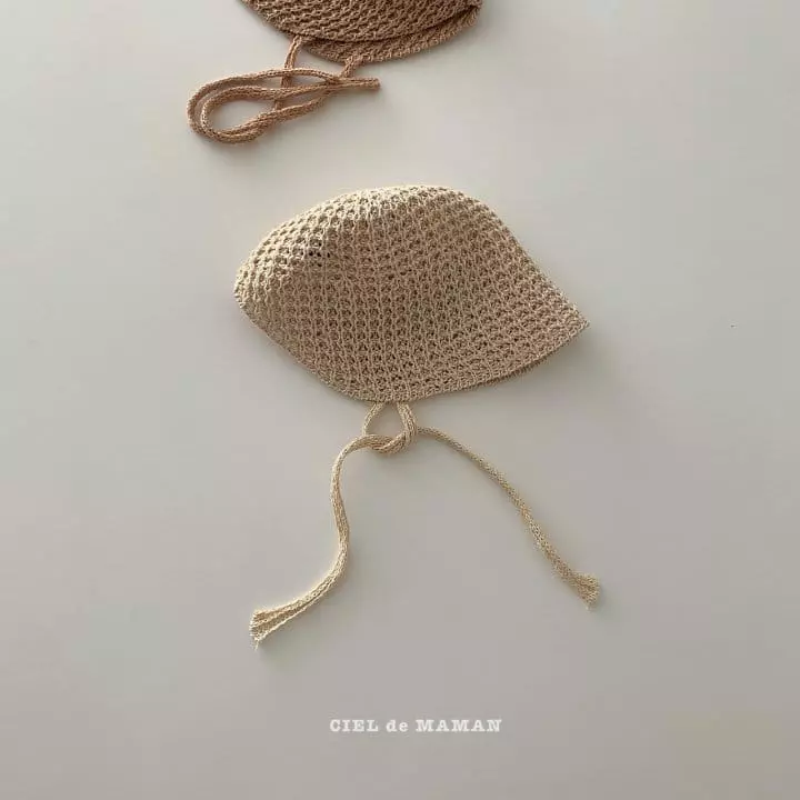 Ciel De Maman - Korean Children Fashion - #designkidswear - Straw Bonnet