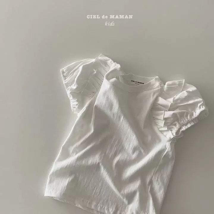 Ciel De Maman - Korean Children Fashion - #discoveringself - Puff Tee - 6