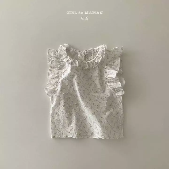 Ciel De Maman - Korean Children Fashion - #fashionkids - Frill Blouse