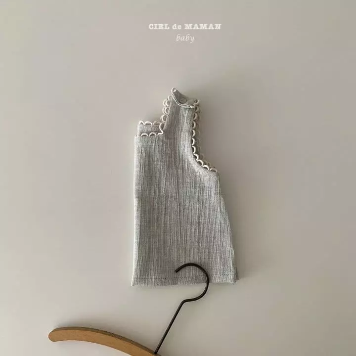 Ciel De Maman - Korean Children Fashion - #fashionkids - Linen Sleeveless - 3