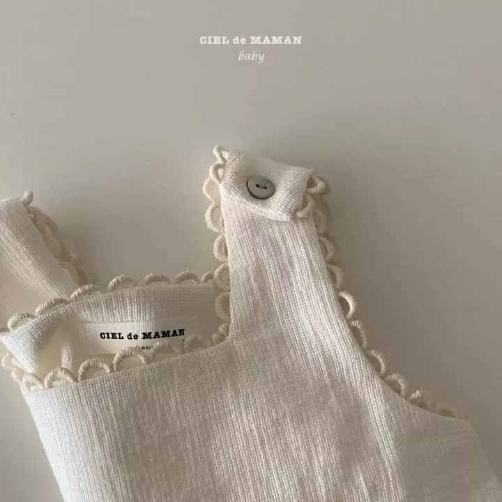 Ciel De Maman - Korean Children Fashion - #fashionkids - Linen Sleeveless - 4