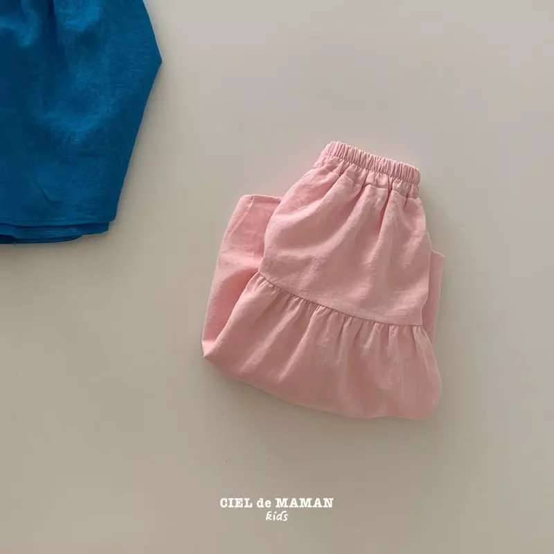 Ciel De Maman - Korean Children Fashion - #kidsshorts - Sky Skirt - 2