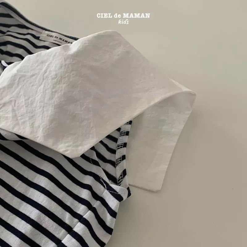 Ciel De Maman - Korean Children Fashion - #kidsshorts - Marine Sailor Tee