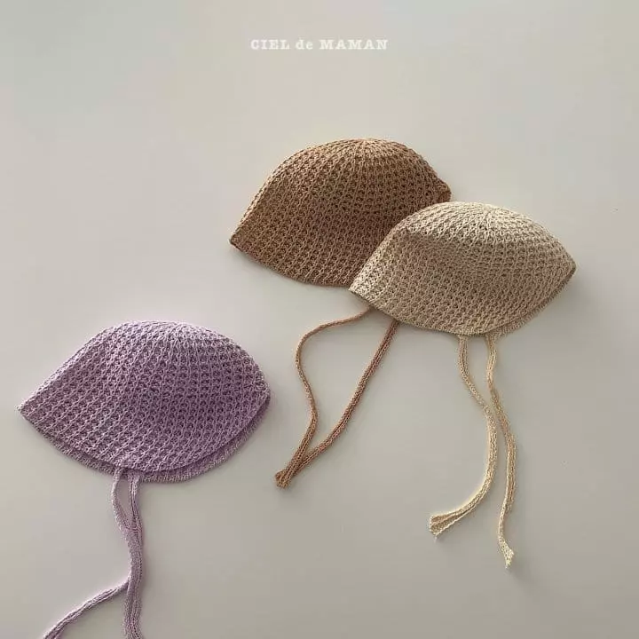 Ciel De Maman - Korean Children Fashion - #kidsstore - Straw Bonnet - 5