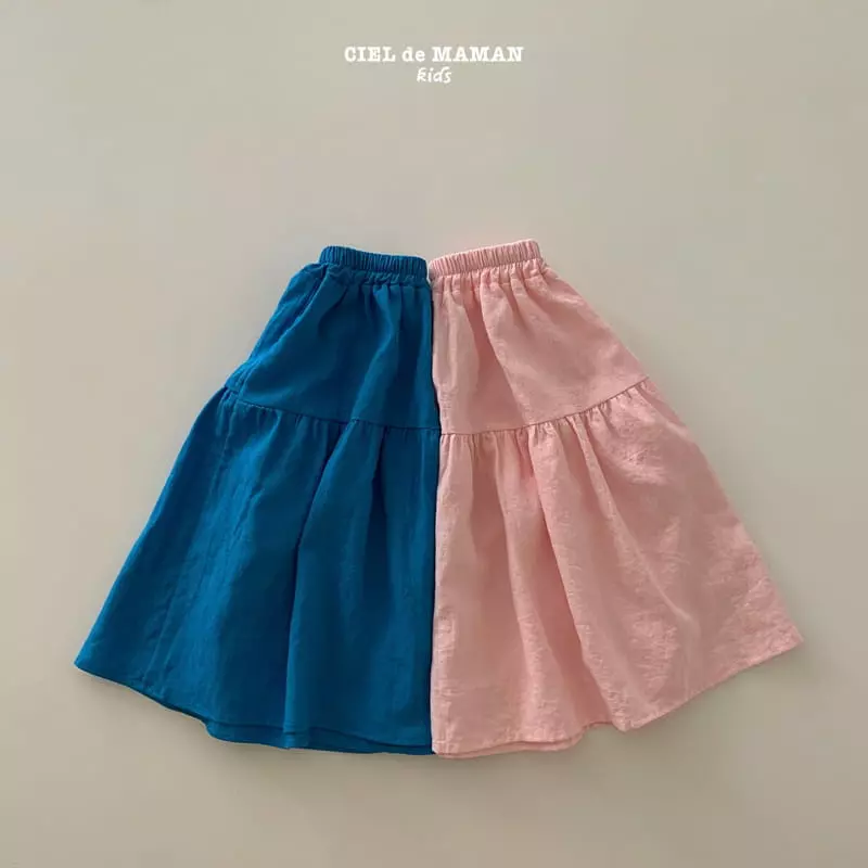 Ciel De Maman - Korean Children Fashion - #kidsstore - Sky Skirt - 3