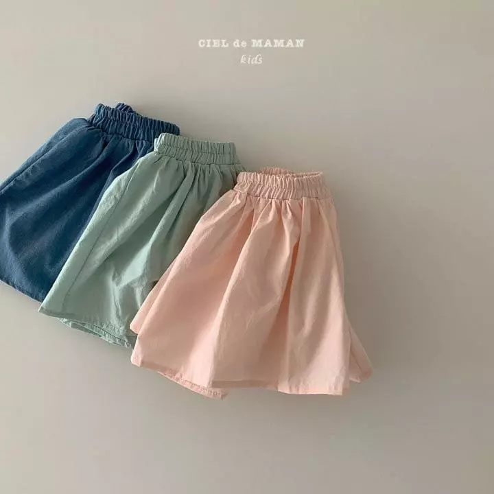Ciel De Maman - Korean Children Fashion - #kidzfashiontrend - Plare Skirt Shorts - 3