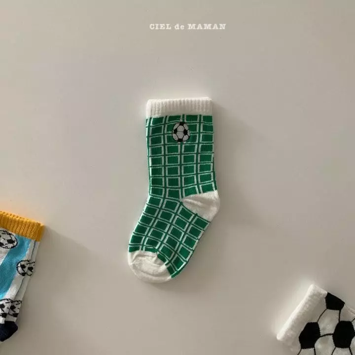 Ciel De Maman - Korean Children Fashion - #kidzfashiontrend - Football Socks