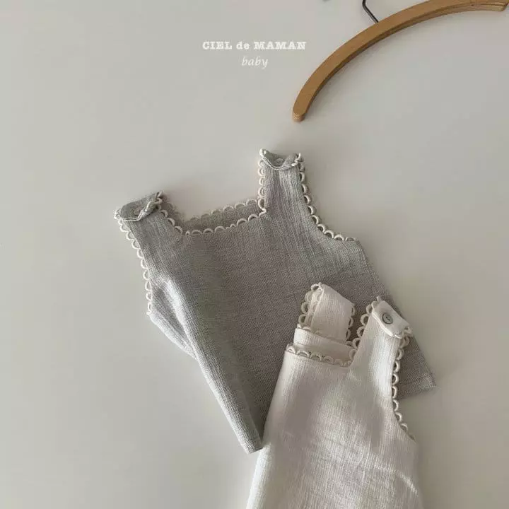 Ciel De Maman - Korean Children Fashion - #kidzfashiontrend - Linen Sleeveless - 6