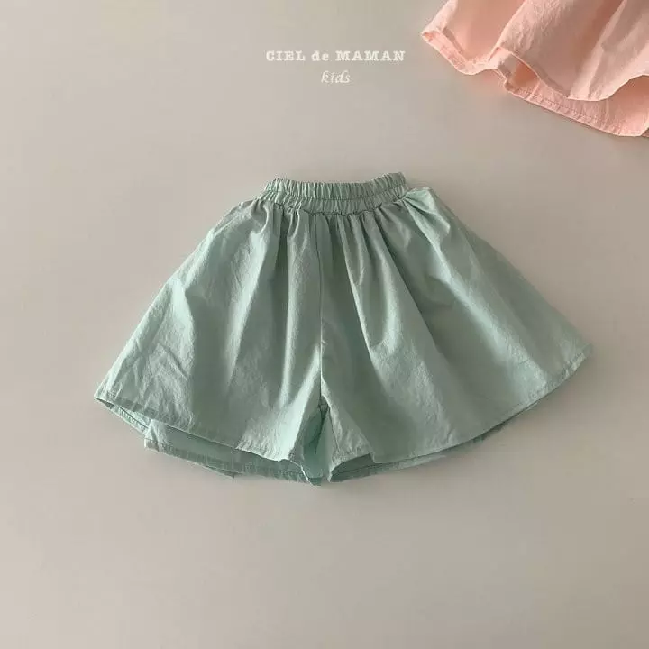 Ciel De Maman - Korean Children Fashion - #littlefashionista - Plare Skirt Shorts - 5