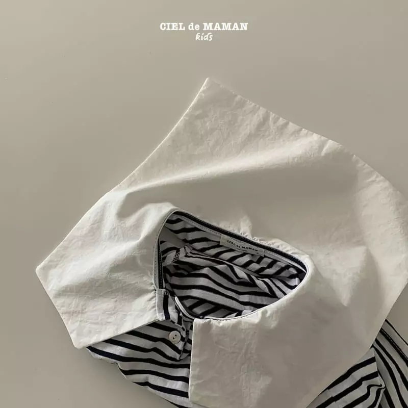 Ciel De Maman - Korean Children Fashion - #littlefashionista - Marine Sailor Tee - 5
