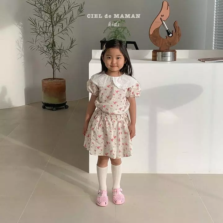 Ciel De Maman - Korean Children Fashion - #magicofchildhood - Nana Top Bottom Set - 10