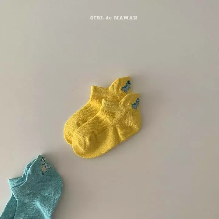 Ciel De Maman - Korean Children Fashion - #magicofchildhood - Embroidery Socks - 3