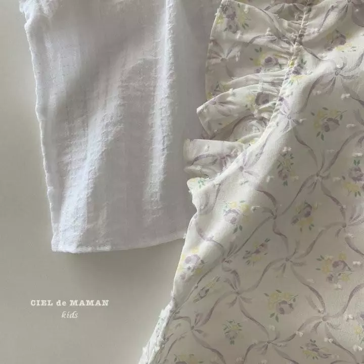 Ciel De Maman - Korean Children Fashion - #minifashionista - Frill Blouse - 8