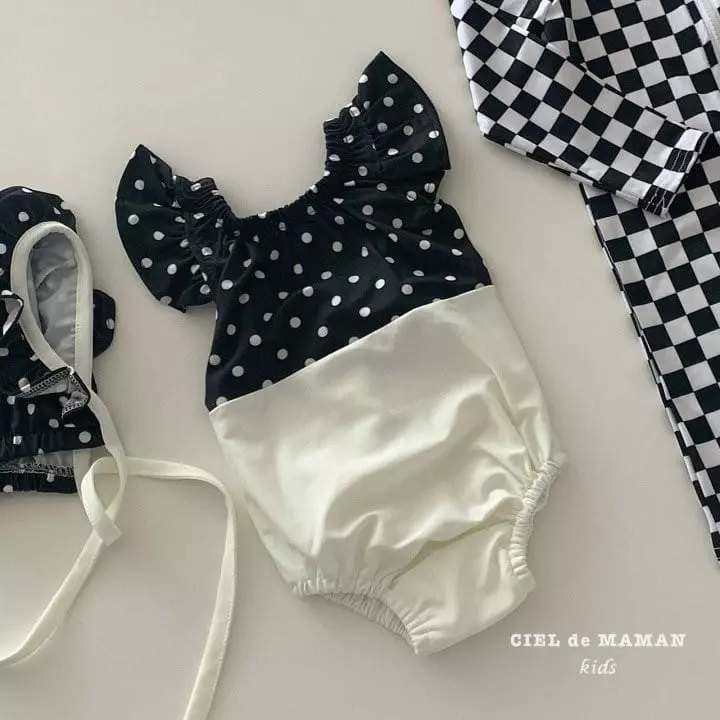 Ciel De Maman - Korean Children Fashion - #minifashionista - Swim Bodysuit One-piece