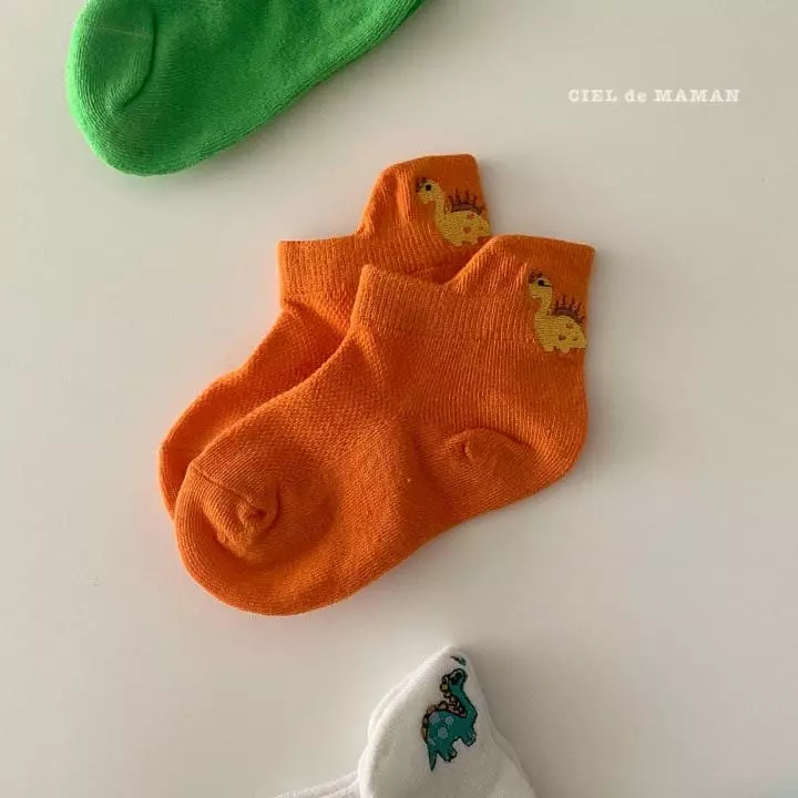 Ciel De Maman - Korean Children Fashion - #magicofchildhood - Embroidery Socks - 4