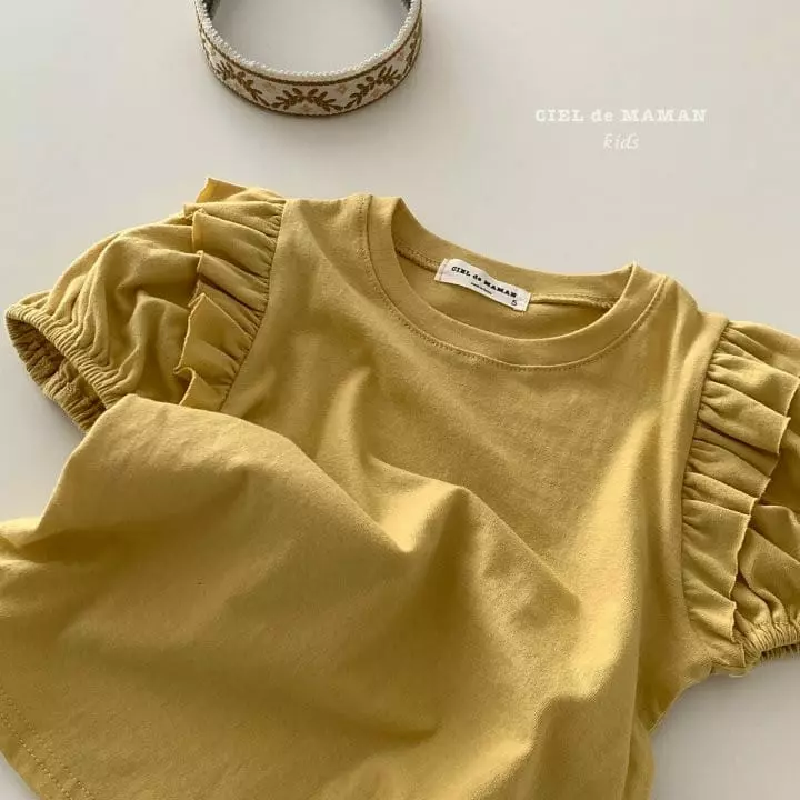 Ciel De Maman - Korean Children Fashion - #prettylittlegirls - Puff Tee