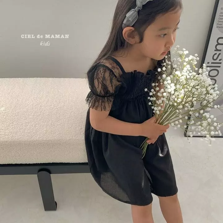 Ciel De Maman - Korean Children Fashion - #minifashionista - Laber One-piece - 4
