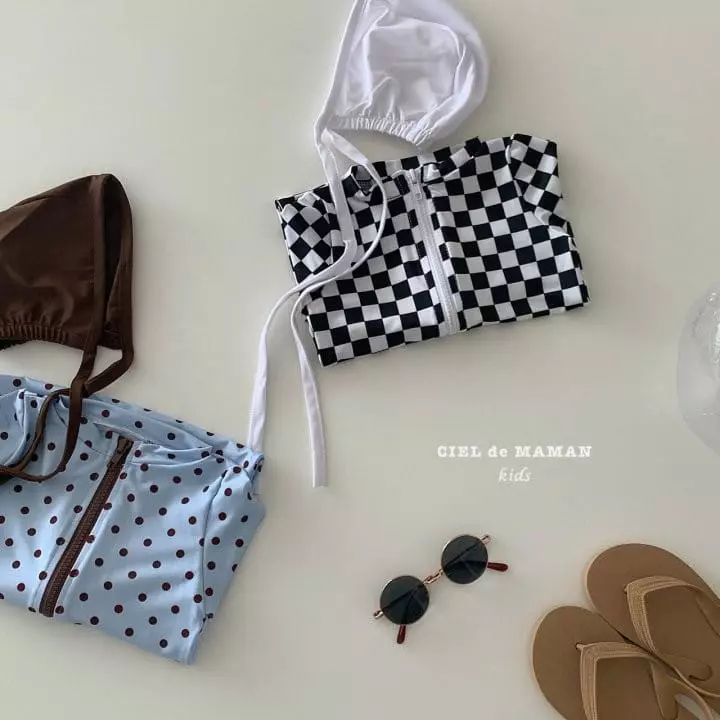 Ciel De Maman - Korean Children Fashion - #prettylittlegirls - Swim Bodysuit Long Pants