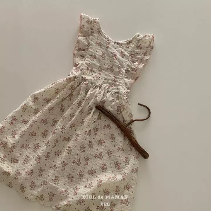Ciel De Maman - Korean Children Fashion - #stylishchildhood - Bella Apron One-piece - 3