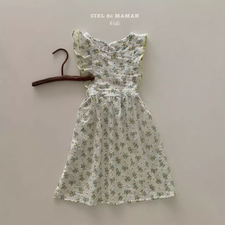 Ciel De Maman - Korean Children Fashion - #todddlerfashion - Bella Apron One-piece