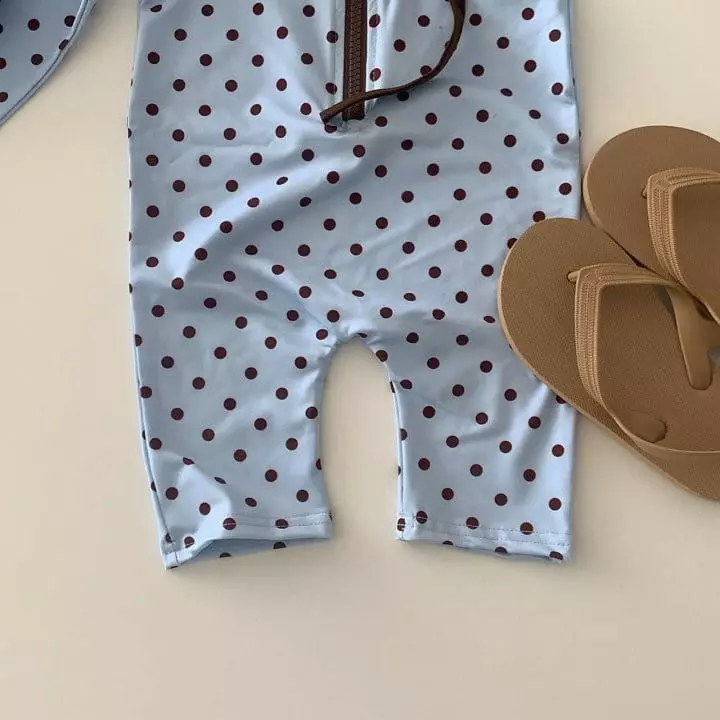 Ciel De Maman - Korean Children Fashion - #toddlerclothing - Swim Bodysuit Long Pants - 3