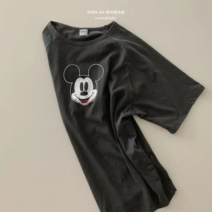 Ciel De Maman - Korean Women Fashion - #pursuepretty - Mom Mickey Tee - 2