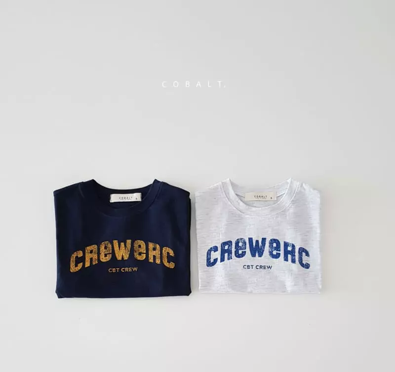 Cobalt - Korean Children Fashion - #Kfashion4kids - Crew Tee - 12